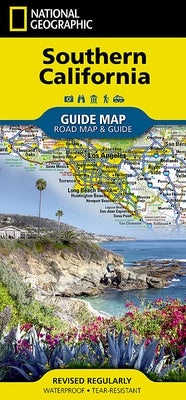 Southern California Map by National Geographic Maps