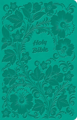 CSB Thinline Bible, Value Edition, Teal Leathertouch by Csb Bibles by Holman