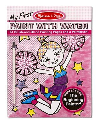 My First Paint with Water - Pink [With Brushes] by Melissa & Doug