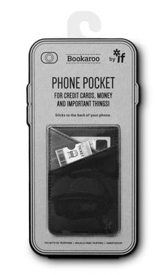Bookaroo Phone Pocket Black by If USA