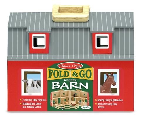 Melissa & Doug Fold & Go Barn by Melissa & Doug