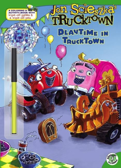 Playtime in Trucktown [With Wipe-Off Pen] by Shannon, David