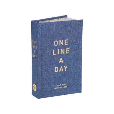 Denim One Line a Day: A Five-Year Memory Book by Chronicle Books