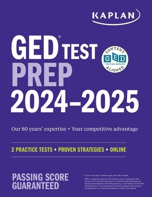 GED Test Prep 2024-2025: 1 Test in the Book + Proven Strategies + Online by Van Slyke, Caren