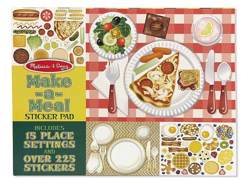 Make-A-Meal Sticker Pad by Melissa & Doug