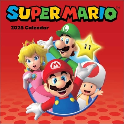 Super Mario 2025 Wall Calendar by Nintendo