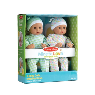 Mine to Love - Sebastian & Sofia Twins (Hispanic) by Melissa & Doug