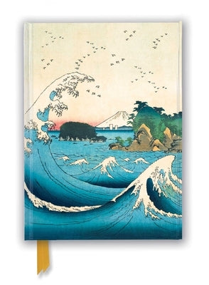 Hiroshige II: The Seven-Mile Beach in Sagami Province (Foiled Journal) by Flame Tree Studio