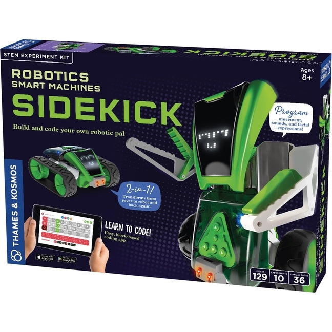 Robotics: Smart Machines - Sidekick (Not for Sale in Canada) [With Battery] by Thames & Kosmos