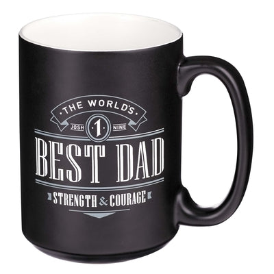 Ceramic Mug Best Dad Joshua 1:9 by 