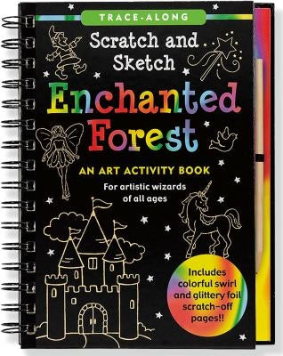 Scratch & Sketch Enchanted Forest (Trace-Along) by Peter Pauper Press, Inc