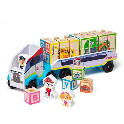 Paw Patrol Wooden ABC Block Truck by Melissa Foundarion