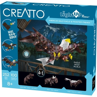 Creatto: American Bald Eagle & Frontier Friends - 3l (En/Fr/Es) by Thames & Kosmos