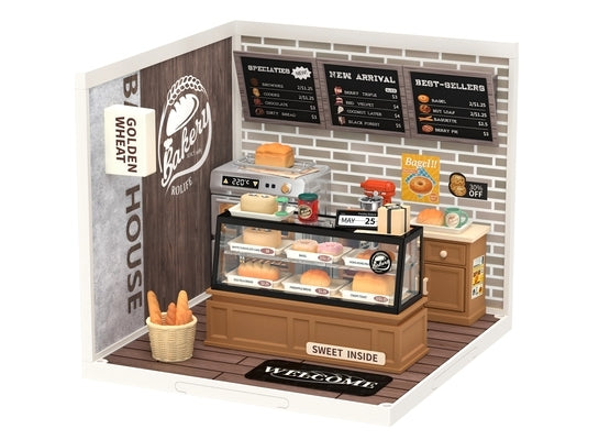 Panda's Fluffy Bakery by Robotime LLC