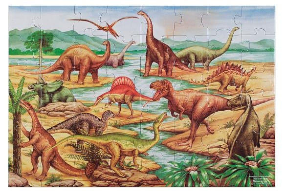 Dinosaurs Floor (48 Pc) by Melissa & Doug