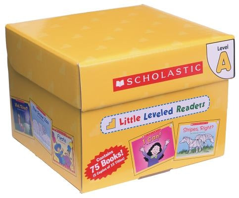 Little Leveled Readers: Level a Box Set: Just the Right Level to Help Young Readers Soar! by Scholastic