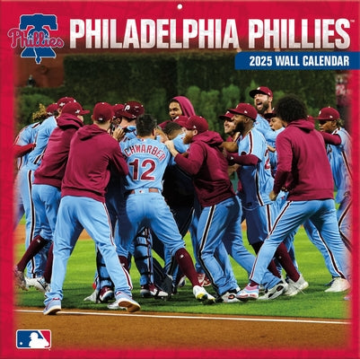 Philadelphia Phillies 2025 12x12 Team Wall Calendar by Turner Licensing