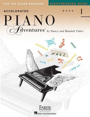 Accelerated Piano Adventures for the Older Beginner - Sightreading Book 1 by Faber, Nancy