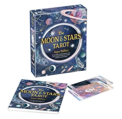 The Moon & Stars Tarot: Includes a Full Deck of 78 Specially Commissioned Tarot Cards and a 64-Page Illustrated Book by Wallace, Jayne