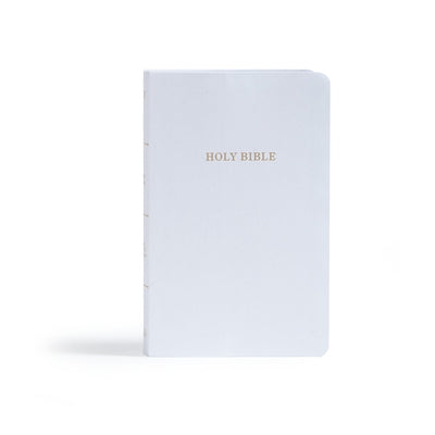 KJV Gift and Award Bible, White Imitation Leather by Holman Bible Publishers