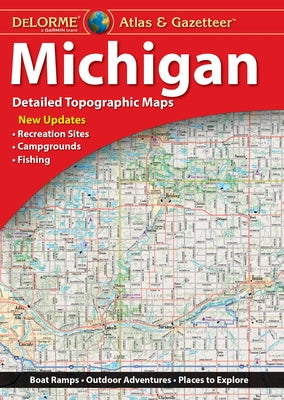 Delorme Atlas & Gazetteer: Michigan by Rand McNally