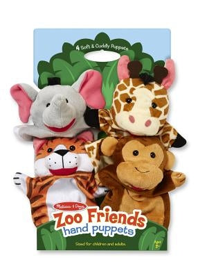 Zoo Friends Hand Puppets by Melissa & Doug