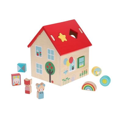 Shape Sorter Wooden Play Set by Chronicle Books