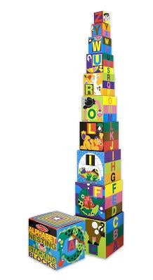 Alphabet Nesting and Stacking Blocks (Uc) by Melissa & Doug