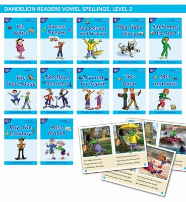 Phonic Books Dandelion Readers Vowel Spellings Level 2 VIV Wails: Decodable Books for Beginner Readers Vowel Teams by Phonic Books