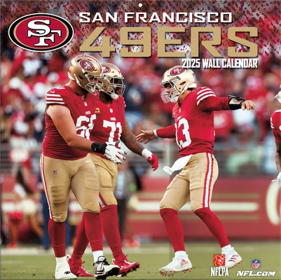 San Francisco 49ers 2025 12x12 Team Wall Calendar by Turner Licensing