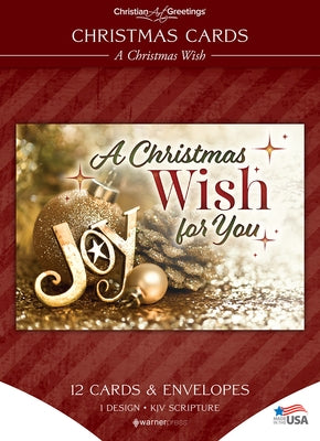 Boxed Cards - Christmas - A Christmas Wish - Luke 2:10 by Warner Press