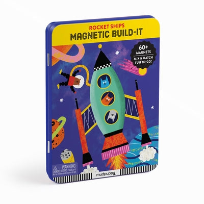 Rocket Ships Magnetic Build-It by Mudpuppy