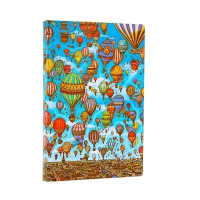 Balloon Festival Mini Unlined Softcover Journal, 208pg, 80gsm by Paperblanks (Pierre the Maze Detective) by Paperblanks