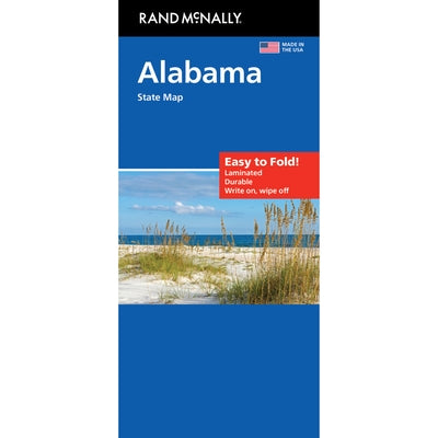 Rand McNally Easy to Fold: Alabama State Laminated Map by Rand McNally