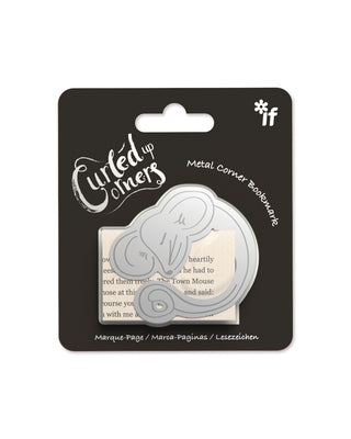 Curled Up Corners Bookmark Quiet Mouse by If USA