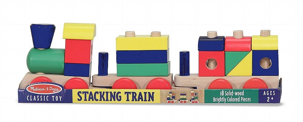Stacking Wooden Train by Melissa & Doug