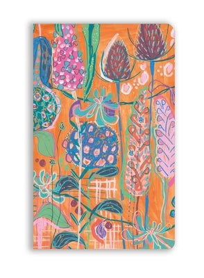 Lucy Innes Williams: Orange Hydrangeas (Soft Touch Journal) by Flame Tree Studio