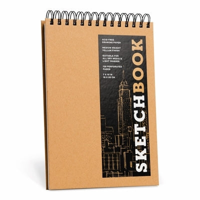 Sketchbook (Basic Medium Spiral FlipTop Landscape Kraft) by Union Square & Co