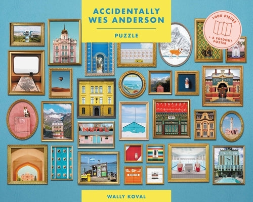 Accidentally Wes Anderson Puzzle: 1000 Piece Puzzle by Koval, Wally