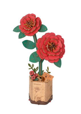Red Rose by Robotime LLC
