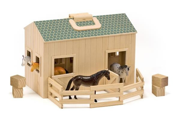 Fold & Go Stable by Melissa & Doug