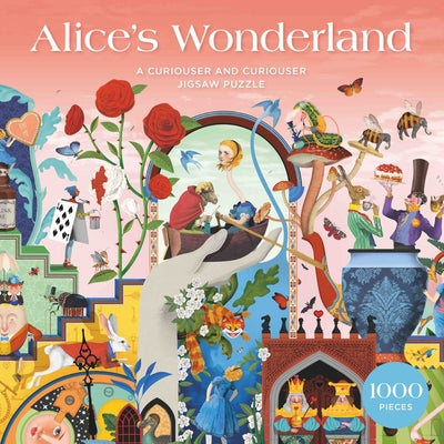 Alice's Wonderland 1000 Piece Puzzle: A Curiouser and Curiouser Jigsaw Puzzle by Ryder, Brett