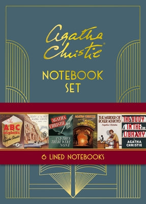 Agatha Christie Notebook Set by Chronicle Books