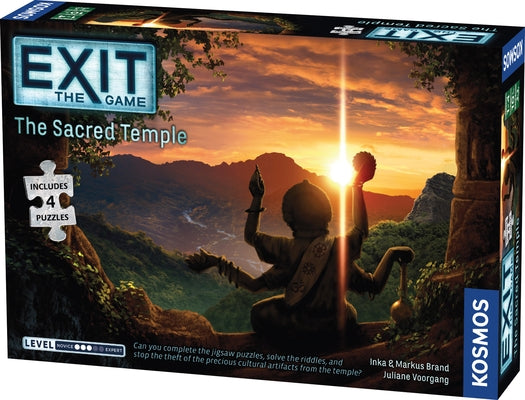 Exit: The Sacred Temple (with Puzzle) by Thames & Kosmos