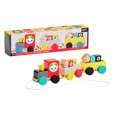 Wooden Pull Along Animal Friends by Petit Collage