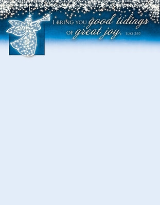 Letterhead - Christmas - I Bring You Good Tidings - Luke 2:10 by Warner Press