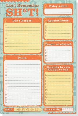 Note Pad Can't Remember Sh*t by Peter Pauper Press, Inc