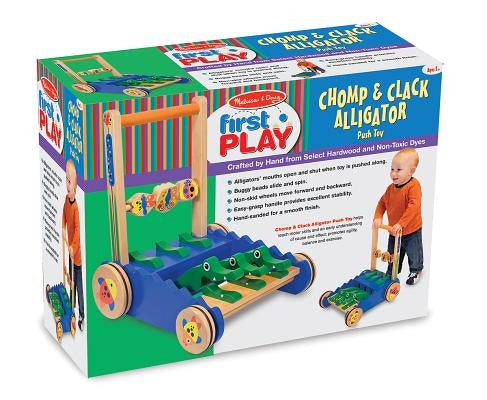 Chomp & Clack Alligator Push Toy by Melissa & Doug