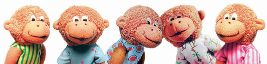 Five Little Monkeys Finger Puppet Playset by Christelow, Eileen