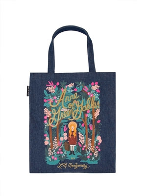 Puffin in Bloom: Anne of Green Gables Tote Bag by Out of Print